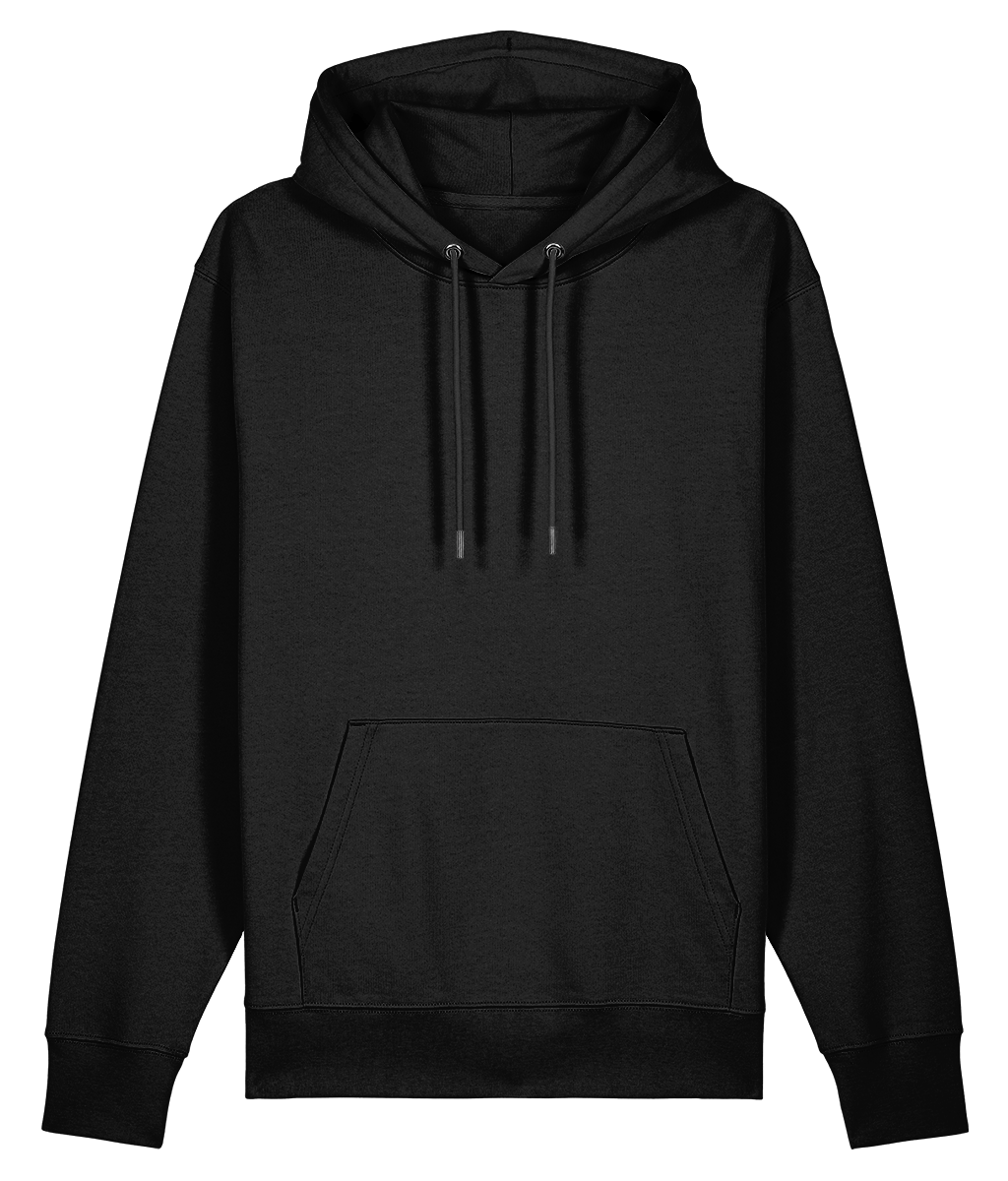 Falling Stars Abstract Shapes Unisex Organic Cotton Hoodie Top v1