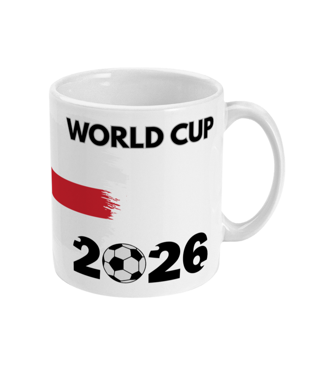 11oz Mug England Word Cup 2026 (Mug)